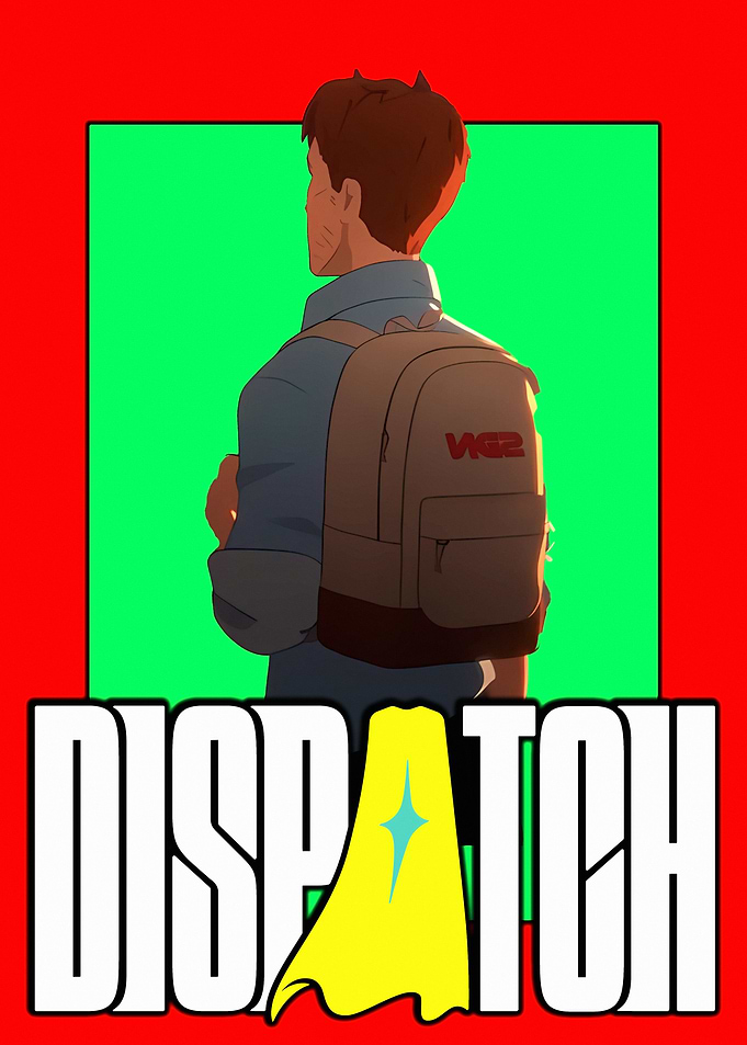 Dispatch Animated Character with Backpack