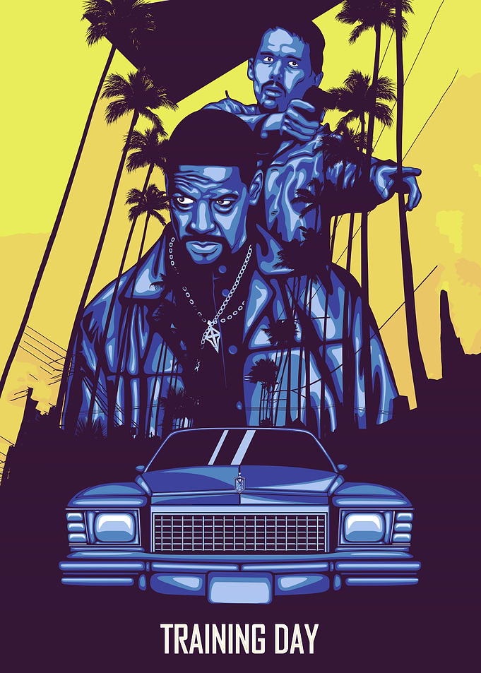 Training Day Movie Poster Art