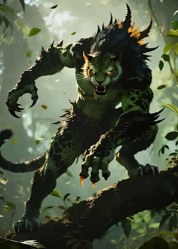 Jaguar Werewolf Jungle