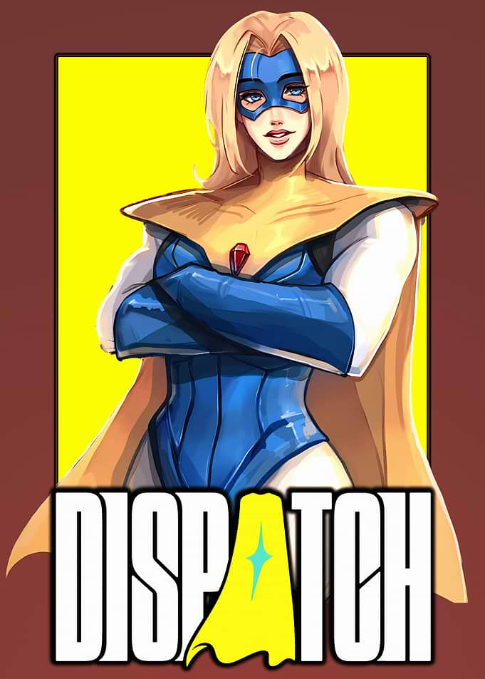 Dispatch Superheroine Digital Art