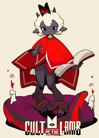 Cult of the Lamb Character Illustration