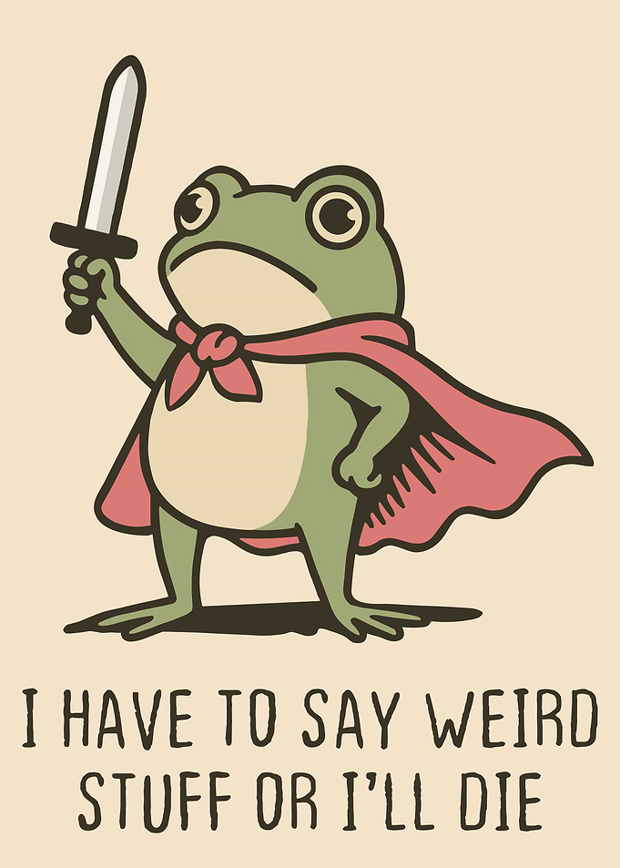 Heroic Frog with Sword and Cape