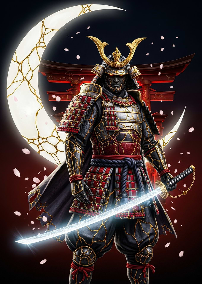 Samurai Warrior Moon