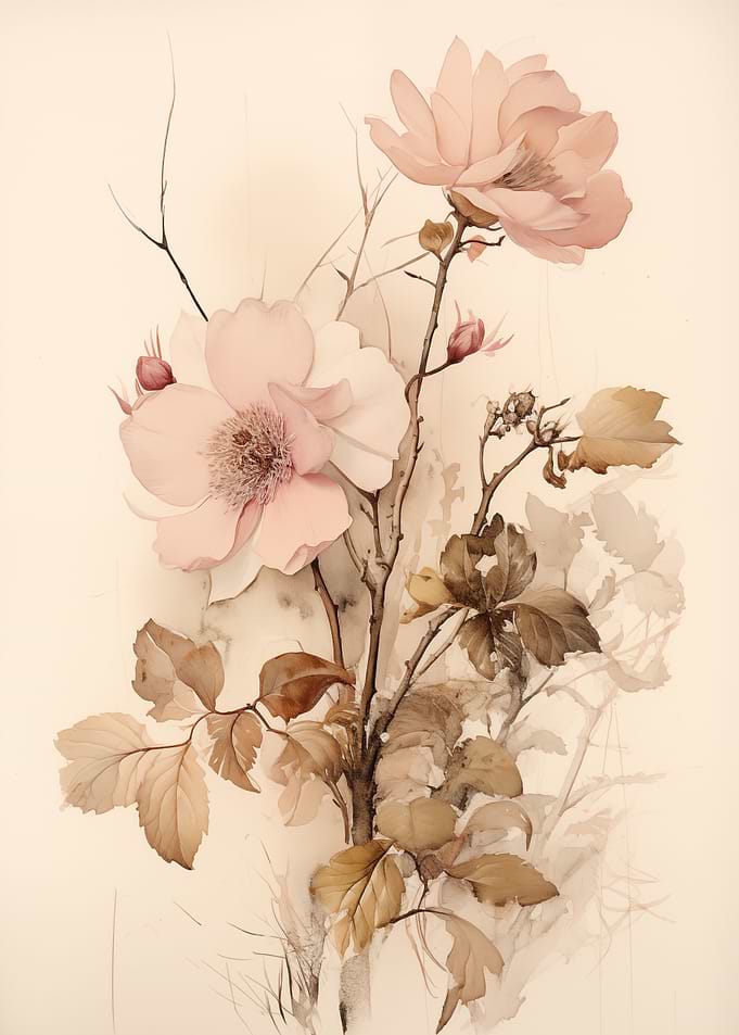 Floral Pink Flowers