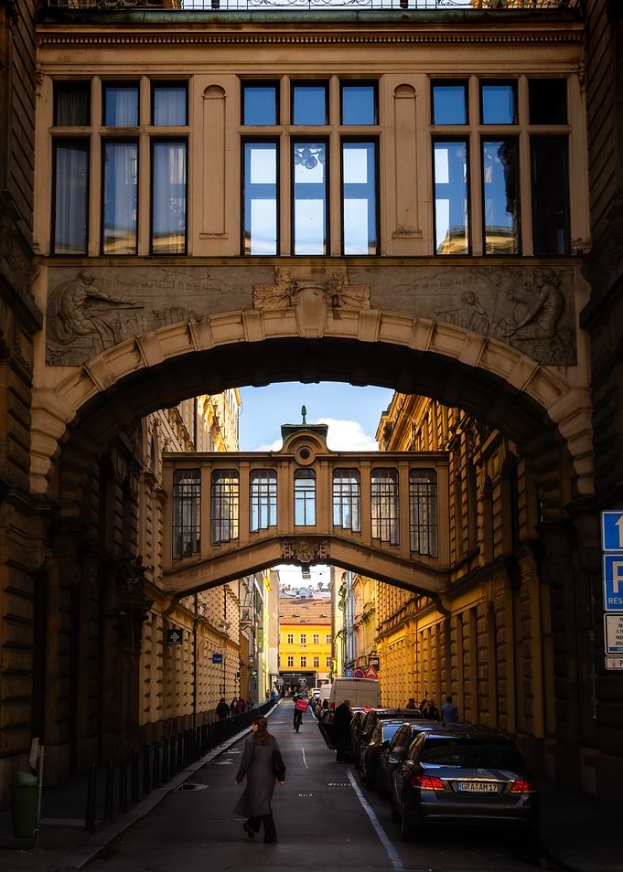 Prague golden alley