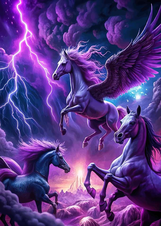 Purple Pegasus Storm
