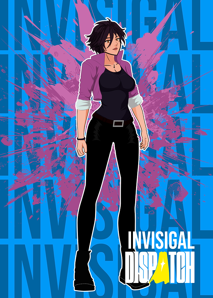 Dispatch Invisigal Character Art