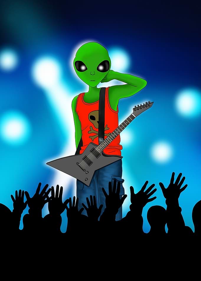 Alien Rock Star Concert