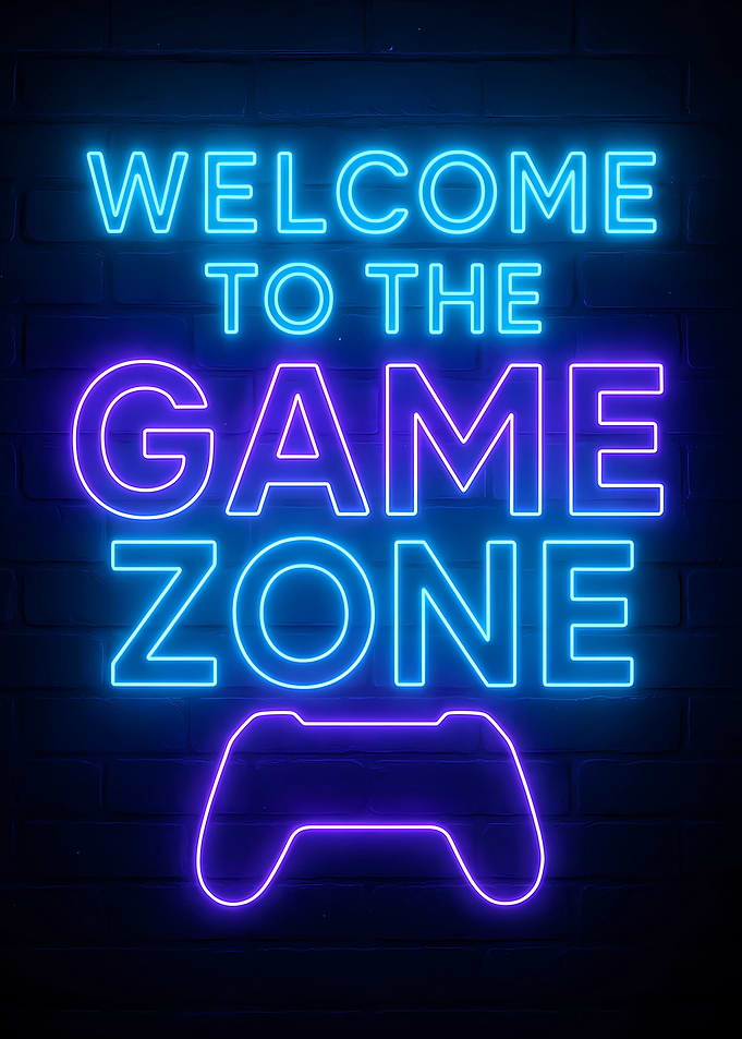 Welcome to the Game Zone Neon