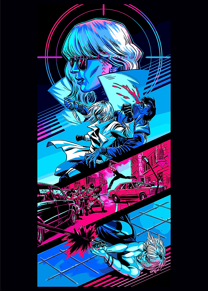 Atomic Blonde Cyber Crime