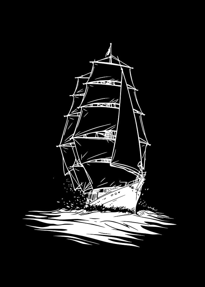 Sailing Boat Artwork