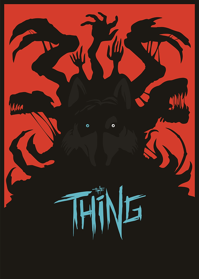 The Thing Movie Poster Art