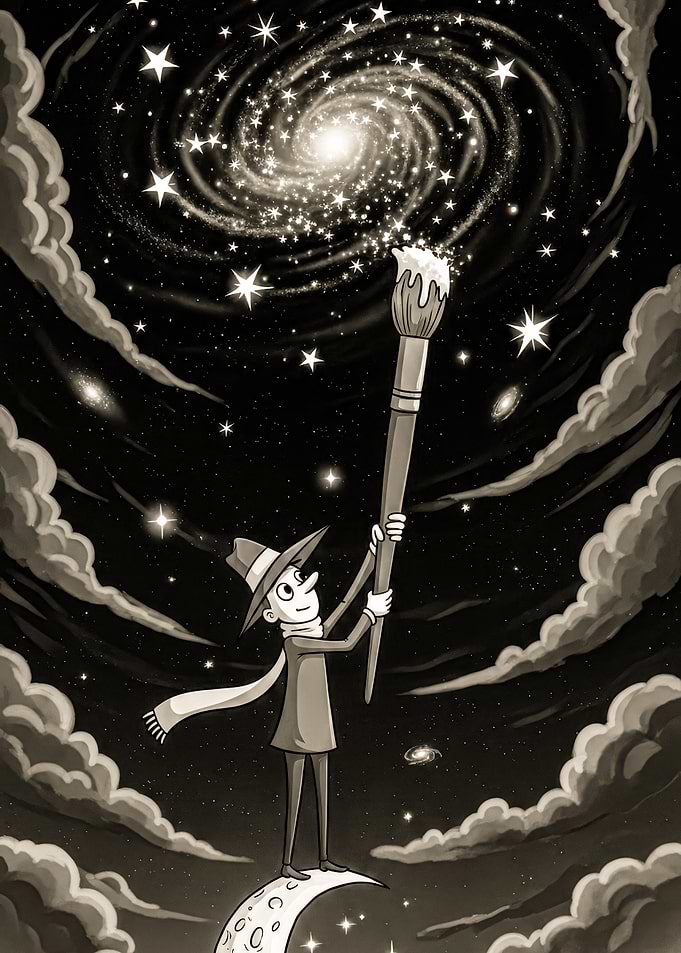 Painting the Galaxy