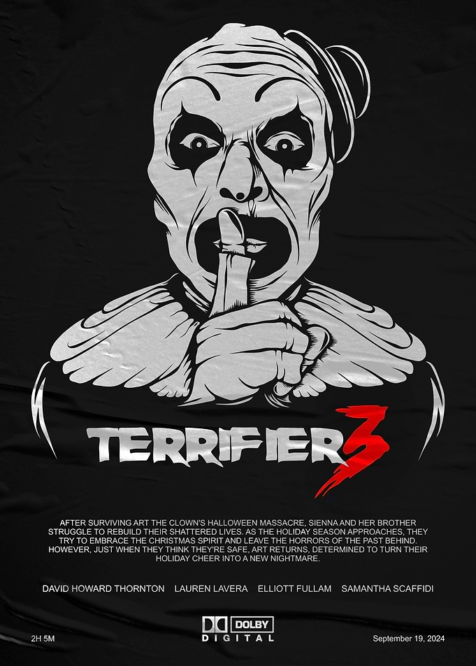 Terrifier 3 Movie Poster