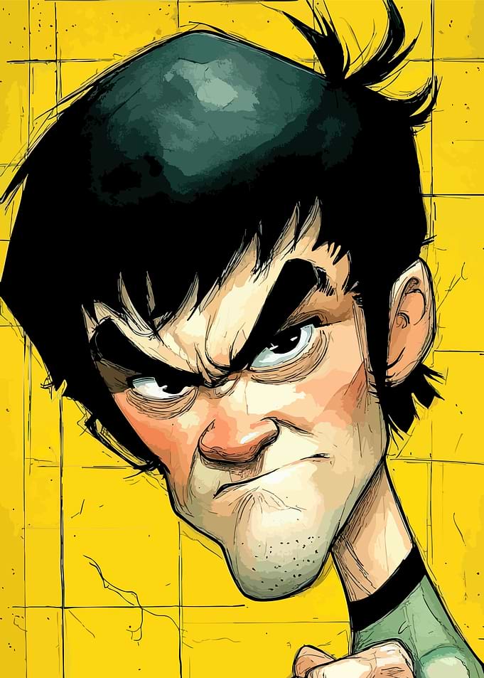 Bruce Lee Portrait