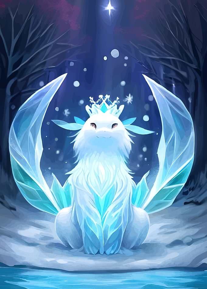 Winter Spirit Snowy Forest