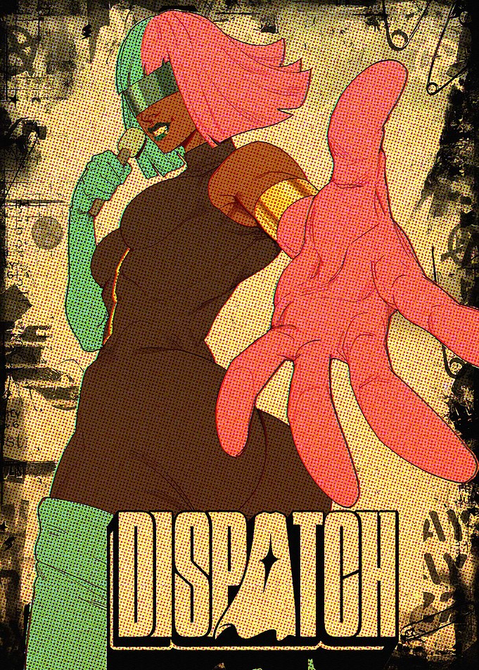 Dispatch Comic Style Illustration