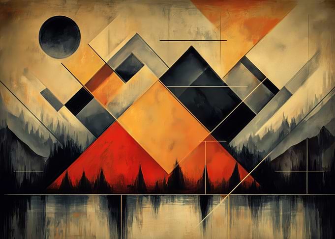 Geometric Echoes of the Mountains
