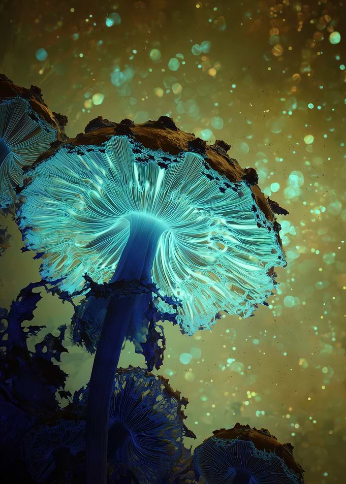 Glowing Mushroom Fantasy