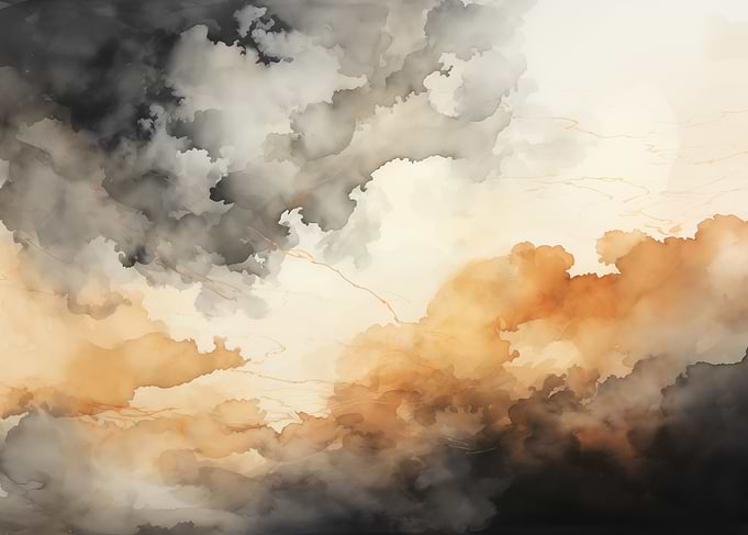 Abstract Cloudscape Painting