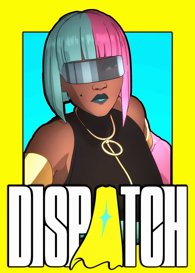 Dispatch Futuristic Woman with Visor