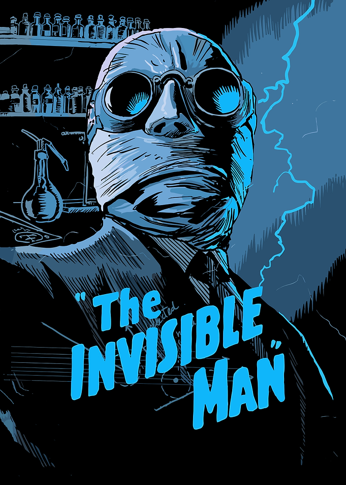 The Invisible Man Movie Poster Art