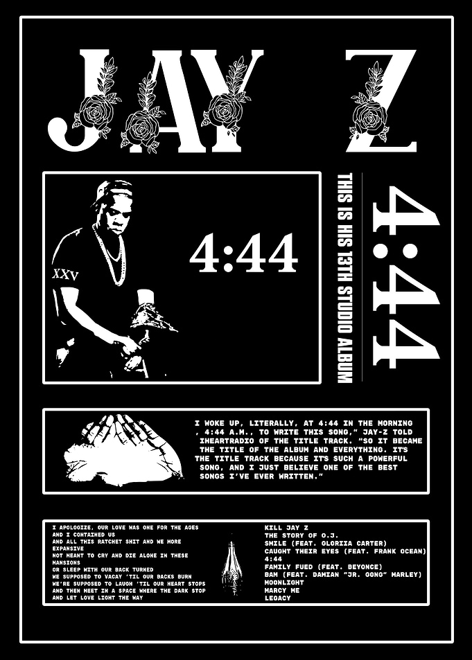 Jay-Z 4:44 Album Art