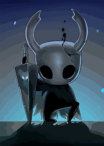 Hollow Knight Character Illustration