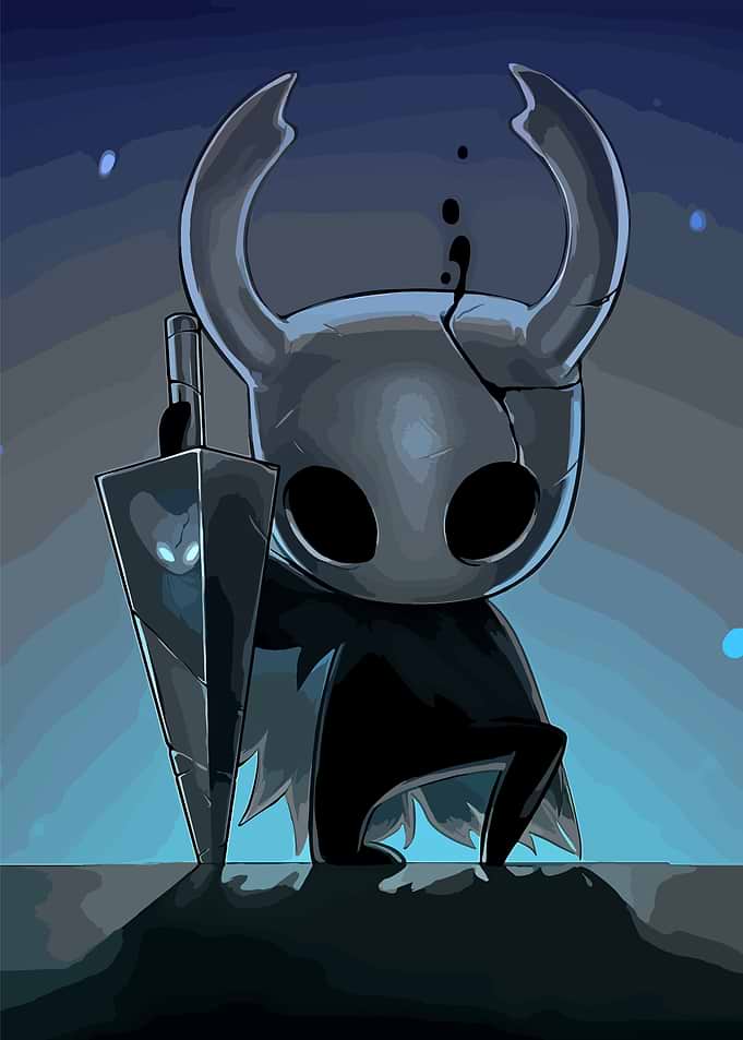 Hollow Knight Character Illustration