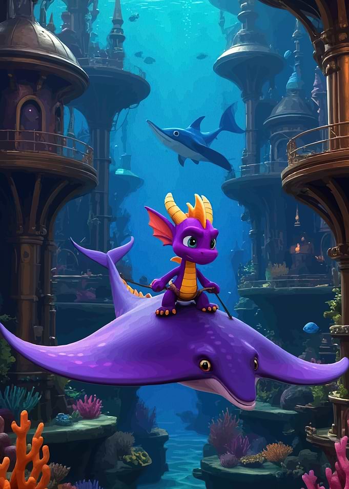 Spyro Underwater Adventure