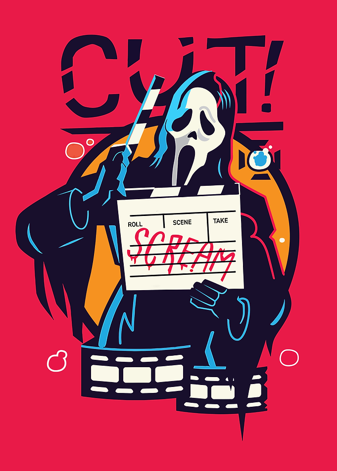 The ghost face movie cut
