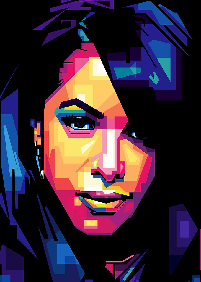 Aaliyah pop art