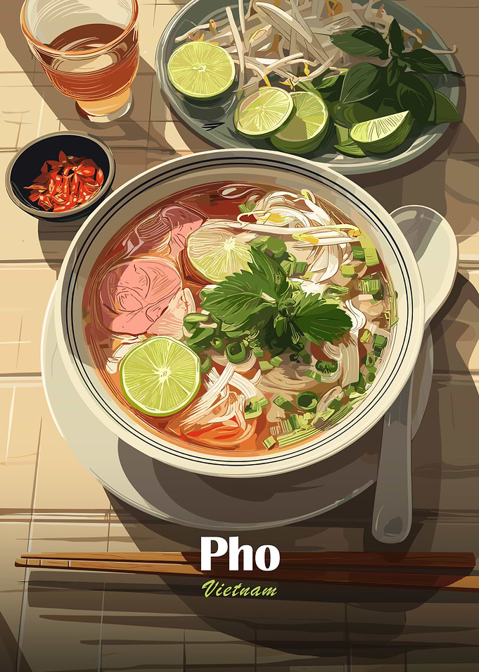 Pho Vietnam Still Life