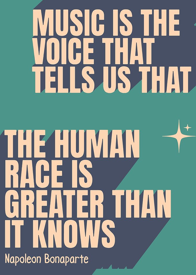 Music Quote by Napoleon Bonaparte