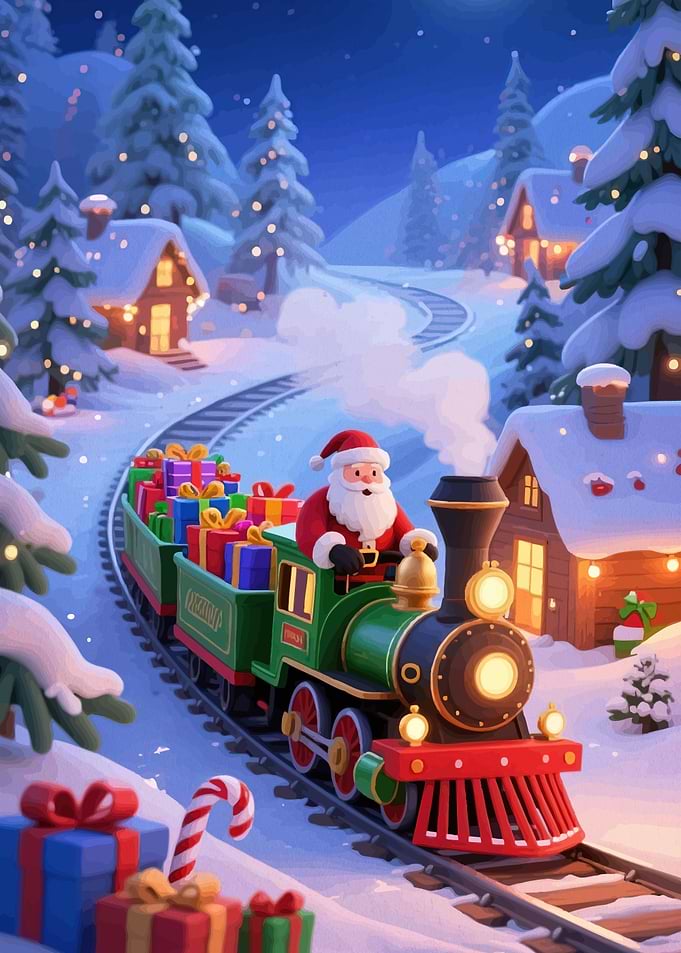 Santa's Christmas Winter Wonderland