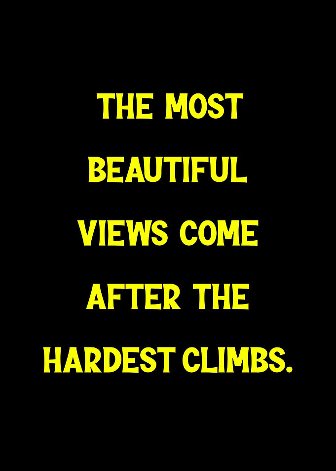 Inspirational Quote: Beautiful Views