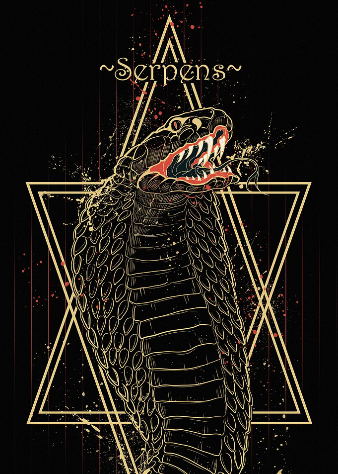 Serpens Cobra Illustration