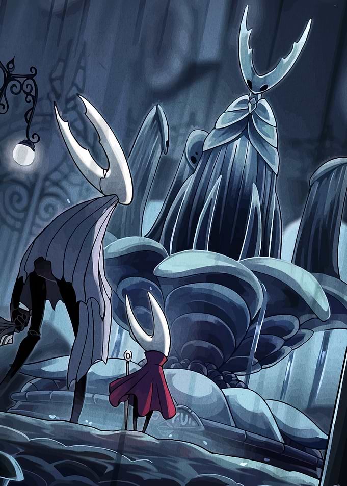 Hollow Knight characters in Hallownest