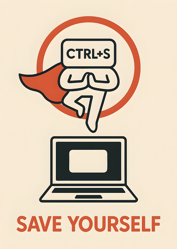 Save Yourself: CTRL+S Superhero