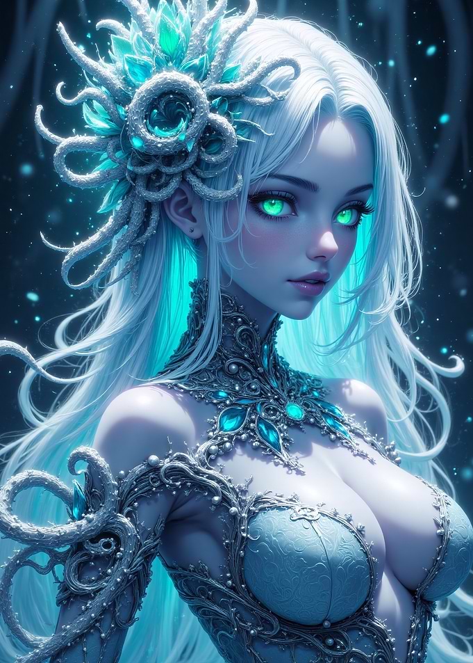 Ice Queen Portrait