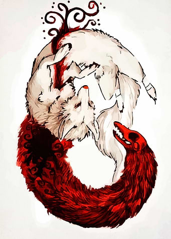 Yin Yang Wolves