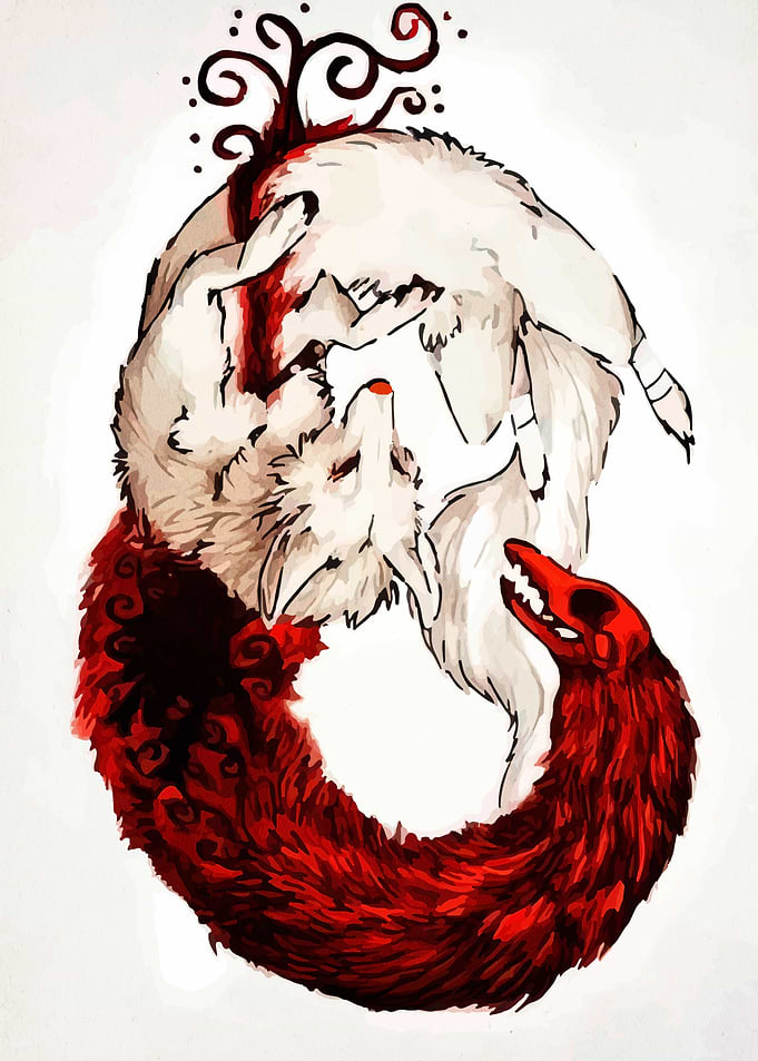 Yin Yang Wolves