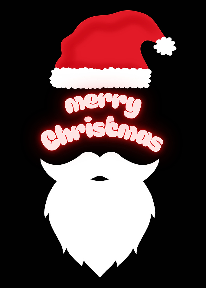 Merry Christmas Santa Claus Illustration