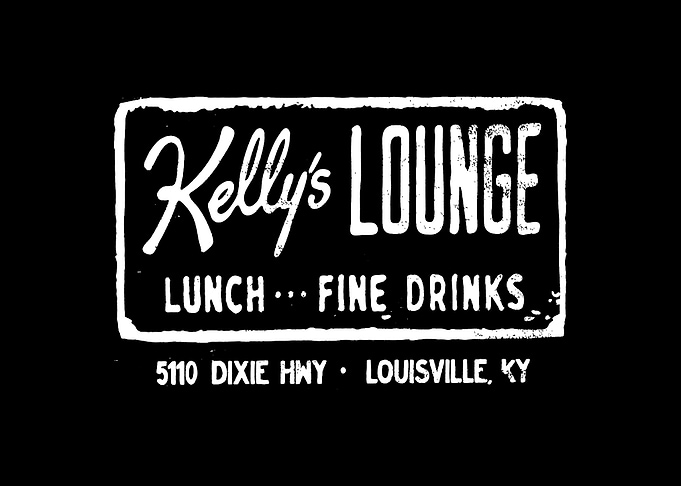 Kelly's Lounge Vintage Sign