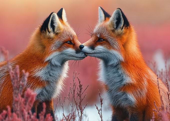 Foxes in Love