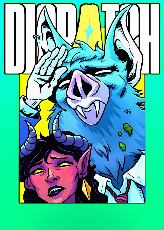 Dispatch Comic Style Illustration