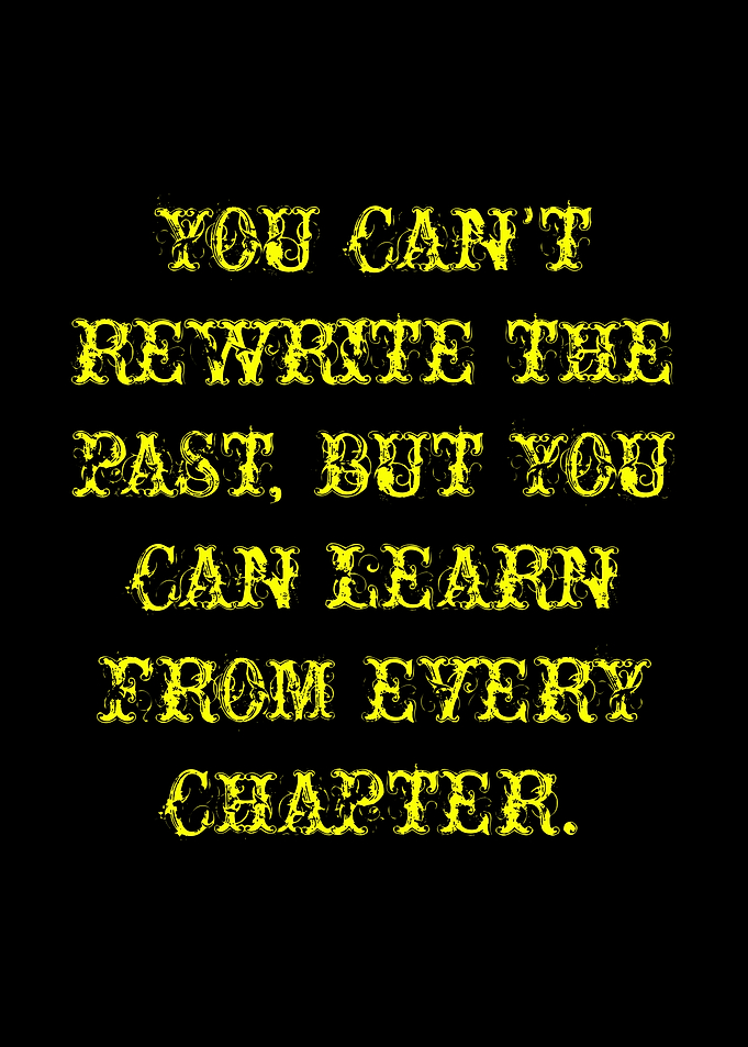 Inspirational Quote: Learn from Every Chapter