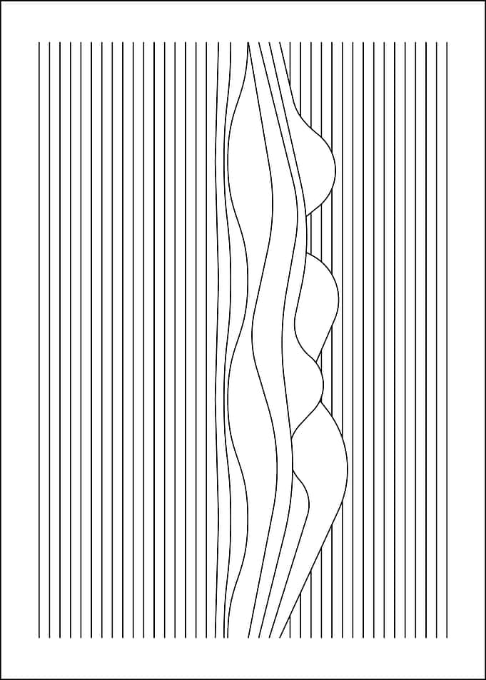 Abstract Line Art