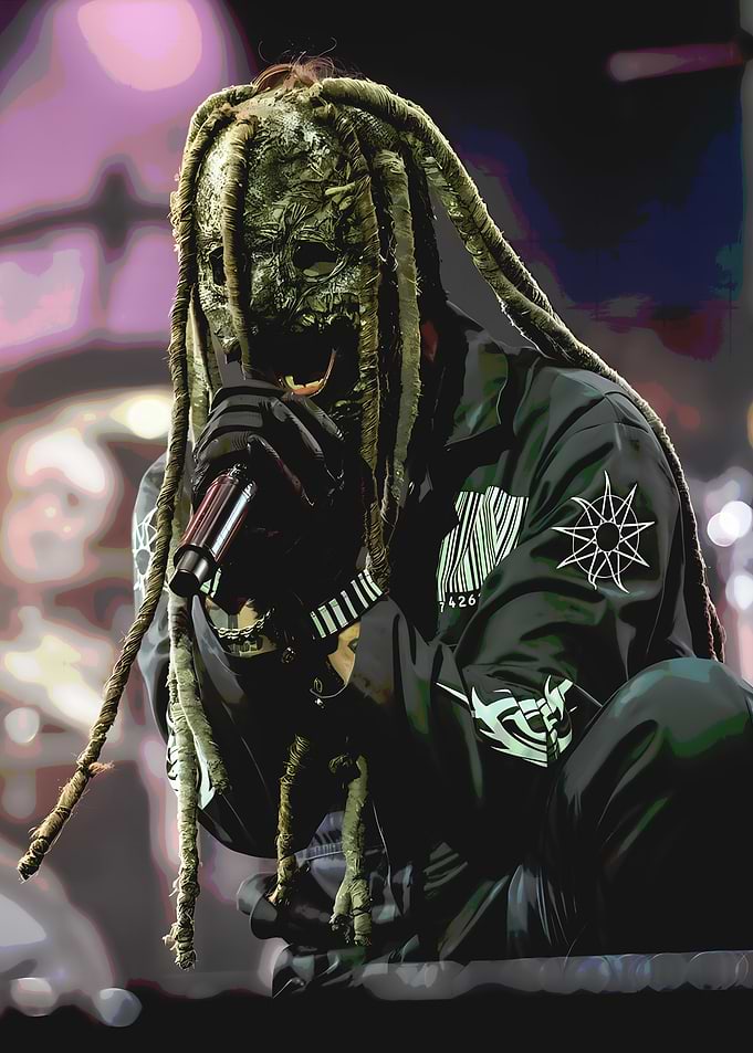 Corey Taylor Slipknot Masked Performance