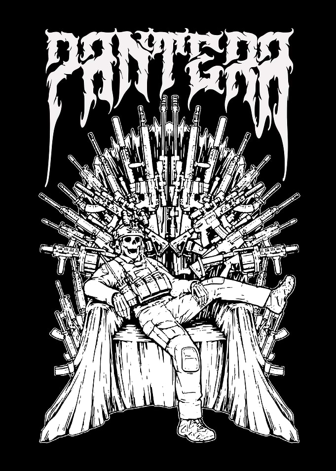 Pantera Throne of Guns